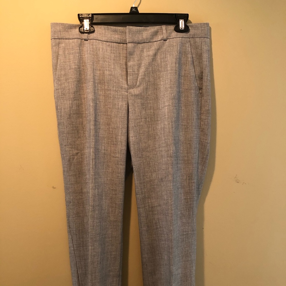 Banana Republic grey dress trousers. Size 10.